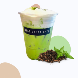 ชาเขียวนม เย็น