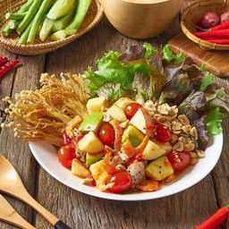 ตำผลไม้เห็ดกรอบ