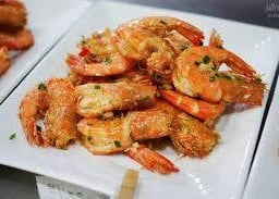 กุ้งผัดพริกเกลือ