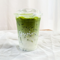 Iced Matcha Latte มัทฉะลาเต้เย็น (สูตรใหม่)
