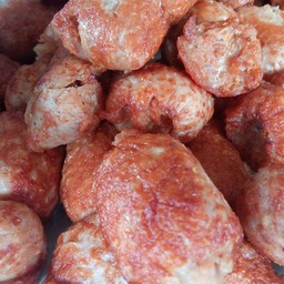 แหนมปลากรายทอด