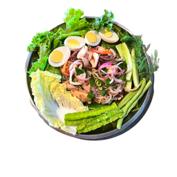 ยำขนมจีนทะเล