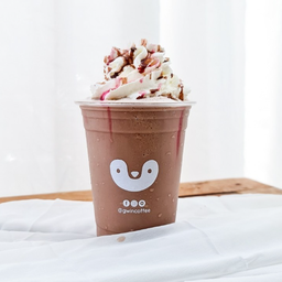 Chocolate Strawberry Frappe ช็อคโกแลตสตรอเบอรี่ปั่น