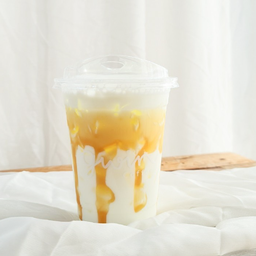 Iced Milky Caramel นมสดคาราเมลเย็น