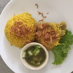 ข้าวหมกไก่ (มีแต่ส่วนสะโพกค่ะ)