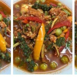 แกงป่าหมูสับ