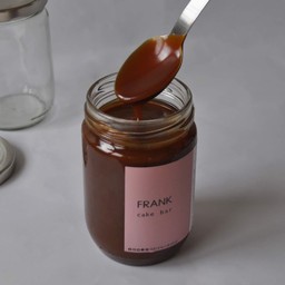 Caramel sauce jar