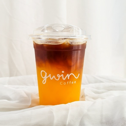 Iced- Orange + Espresso single shot กาแฟส้ม