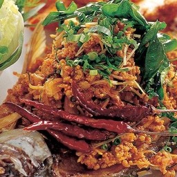 ลาบปลาตะเพียน