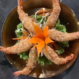 กุ้งชุบแป้งทอด