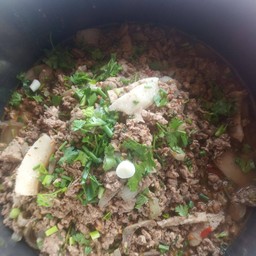 ลาบหมูคั่ว