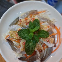 กุ้งเเช่น้ำปลา
