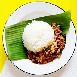 ข้าวโครตกระเพราะไก่