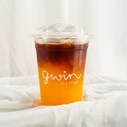 Iced- Orange + Espresso double shot กาแฟส้ม