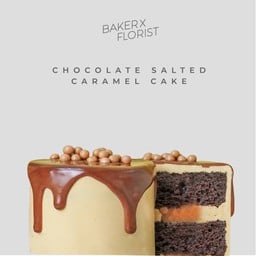 Chocolate Salted Caramel  Cake