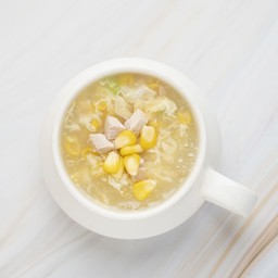 Sweet Corn Chicken Soup