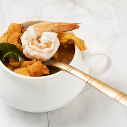 Tom Yum Prawns