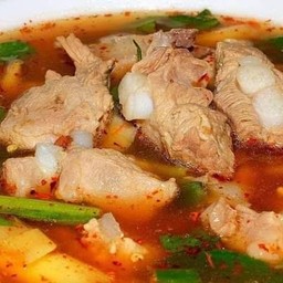 ต้มแซ่บกระดูกหมู