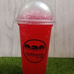 น้ำแดงมะนาวโซดา