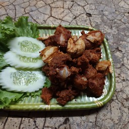 กระดูกอ่อนทอดกระเทียม