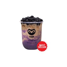 Violet Lava Boba Milk Tea