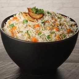 Veg Burnt Garlic Fried Rice