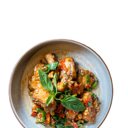 ปลากะพงผัดพริกสด