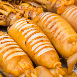 ปลาหมึกไข่เต็มตัวเน้นๆไซส์ XL จัมโบ้ +น้ำจิ้มซีฟู้ด