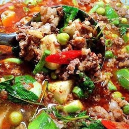 แกงป่าหมูสับ