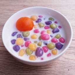 85บัวลอยไข่หวาน&เผือกเชื่อม