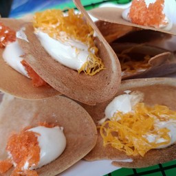 ขนมเบื้องใส้รวมหวาน+เค็ม10ชิ้น