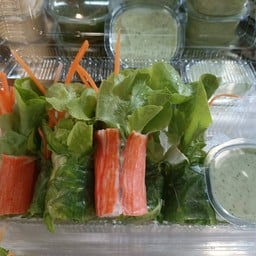 สลัดโรล ปูอัด + สาหร่าย