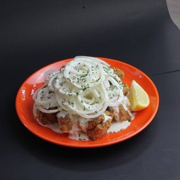 ไก่ทอดซอสหัวหอม