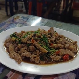 ผัดกะเพราเนี้อลาย