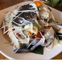 ตำซั่วปูม้า(ปลาร้า)