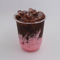 โกโก้นมสตอเบอร์รี่ลาวา