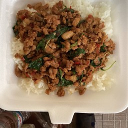 ข้าวกระเพราหมูสับ