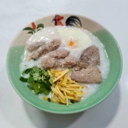 โจ๊ก-ต้มเลือดหมูป้านา -