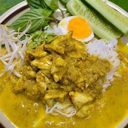 ร้านพดด้วง ขนมจีนน้ำยาปู