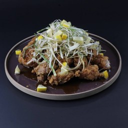 ไก่ทอดซอสเลมอนวาซาบิ