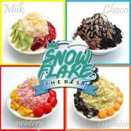 Snowflake เกล็ดหิมะนมสด(น้ำแข็งไส บิงซู) นาคนิวาส