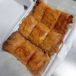 ขนมปังชุบไข่ ใส้ฝอยทอง