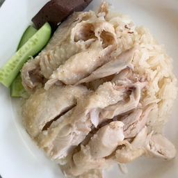 เนื้อปีก ราดข้าว