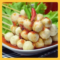 ลูกชิ้นปิ้งนายน้อย บางบ่อ