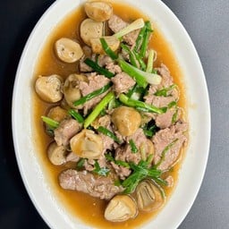 เนื้อผัดน้ำมันหอย