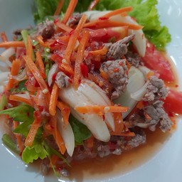 ยำวุ้นเส้นหมูสับ