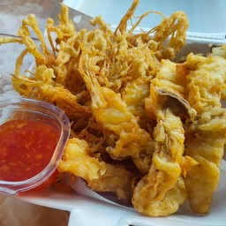 เห็ดรวมทอดกรอบ