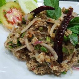 ลาบวุ้นเส้นหมูสับ