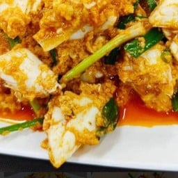 เนี้อปูผัดผงกะหรี่