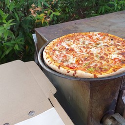 Seafood Pizza large พิซซ่า แป้งสด ซีฟู้ด ใหญ่